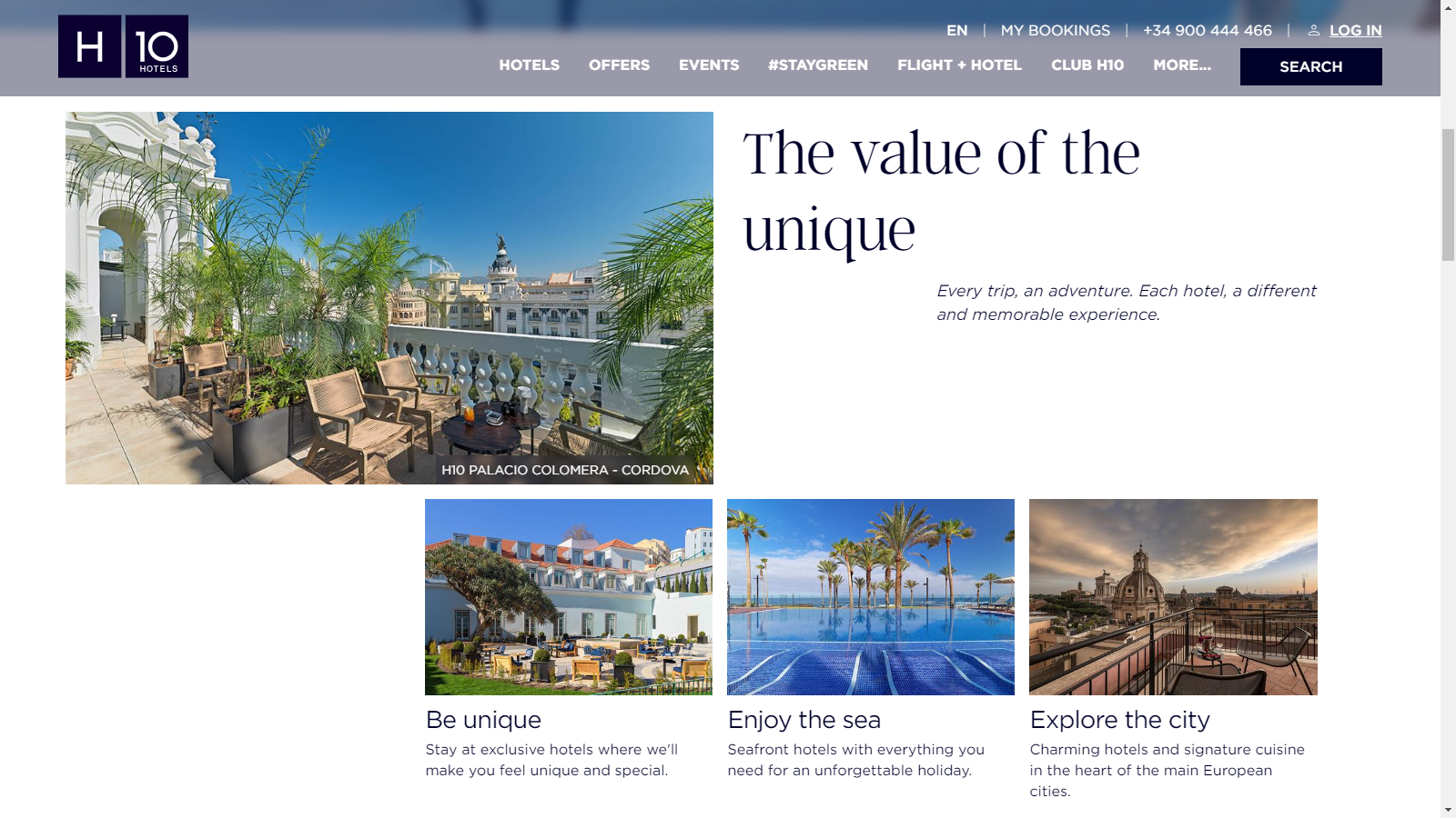 H10Hotels.com Click and Get 25% OFF Discount 